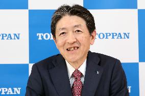 TOPPAN Holdings President Change Press Conference